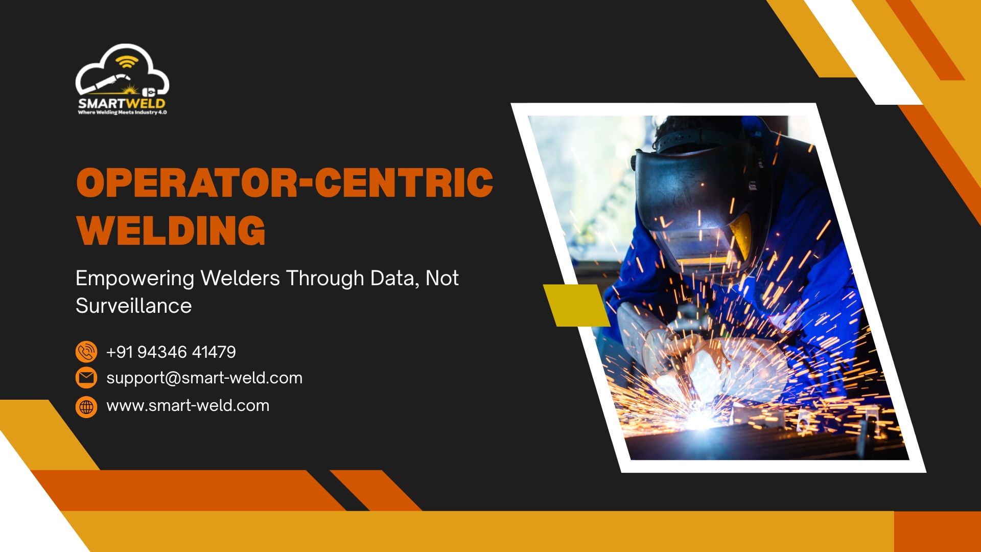 Read more about the article Operator-Centric Welding: Empowering Welders Through Data, Not Surveillance